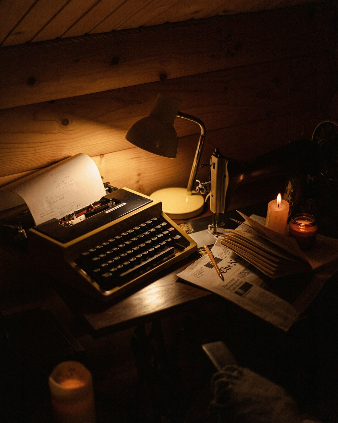 writer creating tension in mystery story