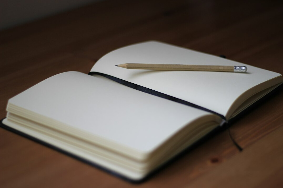 author editing manuscript